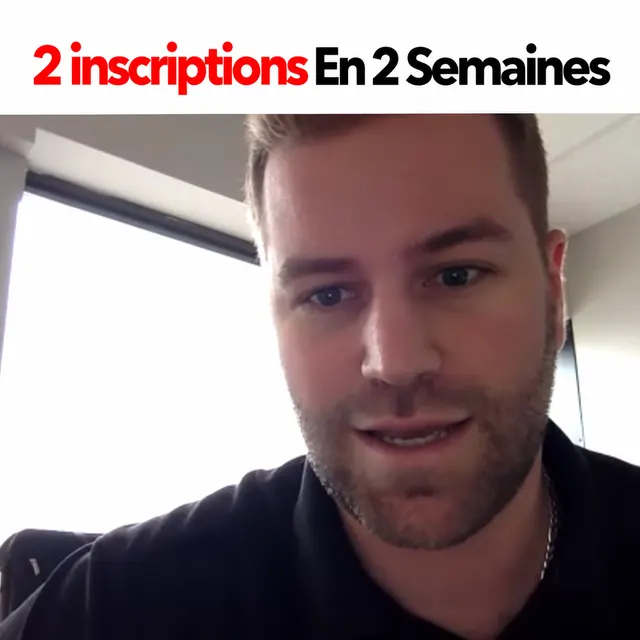 Courtier immobilier — 2 inscriptions en 2 semaines